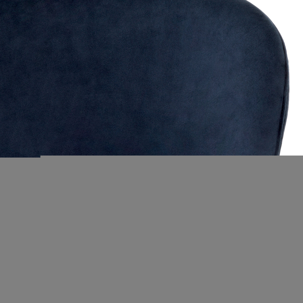 Barkruk Volante - Laag - Blue velvet