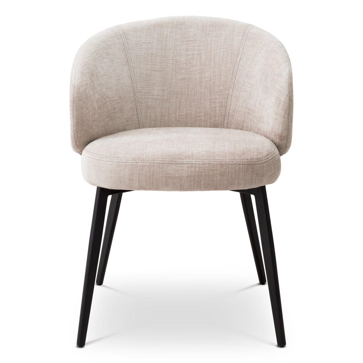 Eetkamerstoel Lloyd met arm - Sisley beige (set van 2)