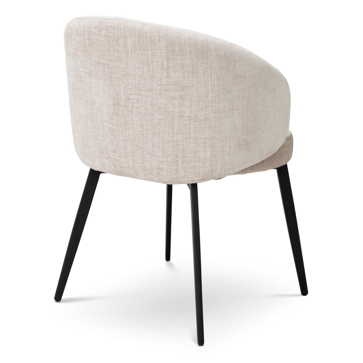 Eetkamerstoel Lloyd met arm - Sisley beige (set van 2)