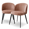 Eetkamerstoel Lloyd - Sisley pink (set van 2)