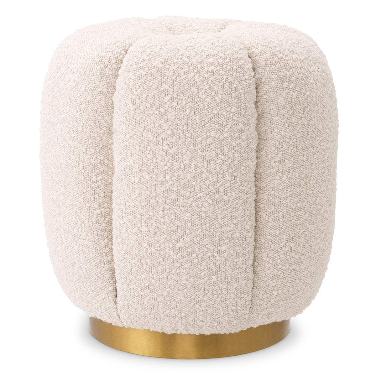 Poef Orchanic - Bouclé cream