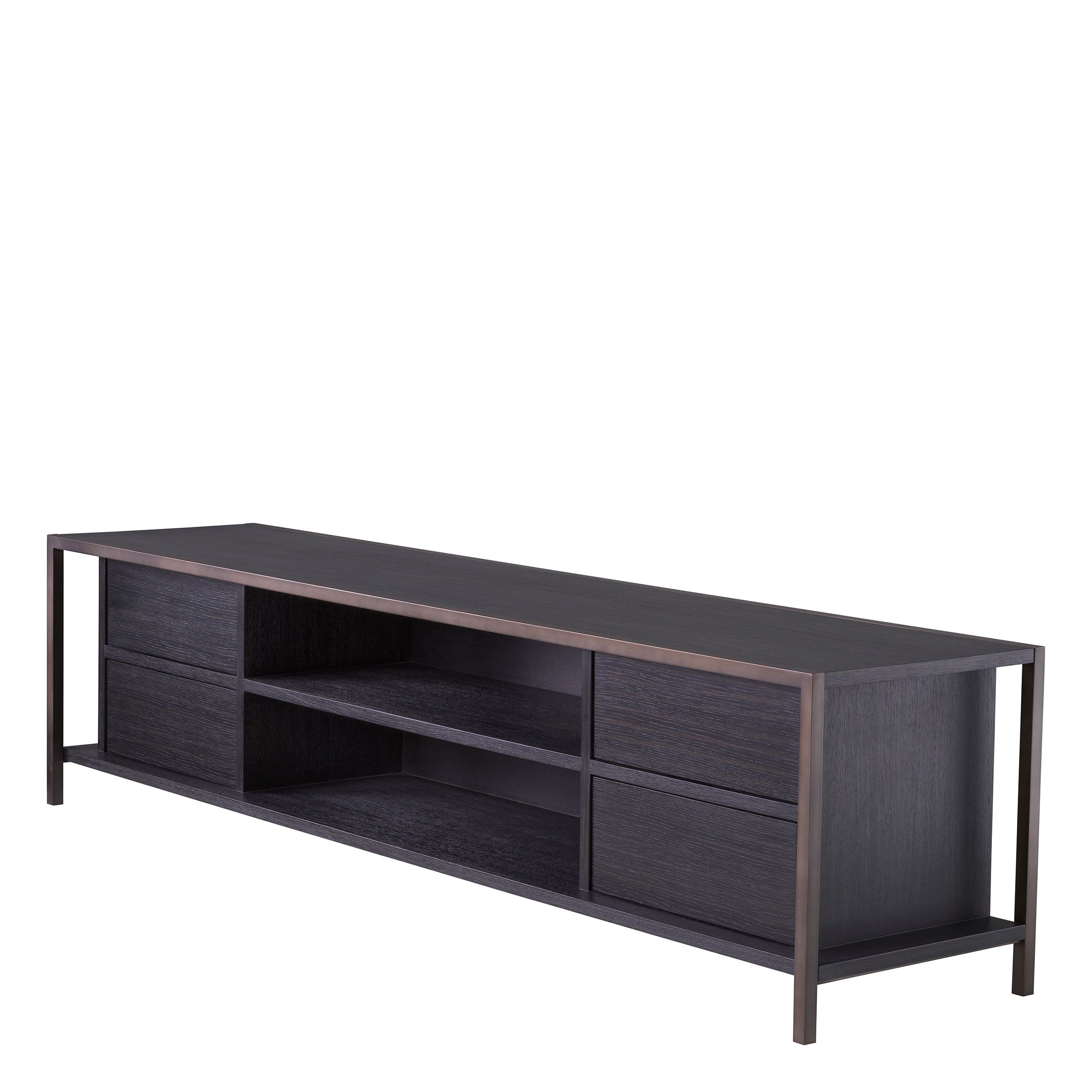 TV meubel Wilmot - Charcoal grey