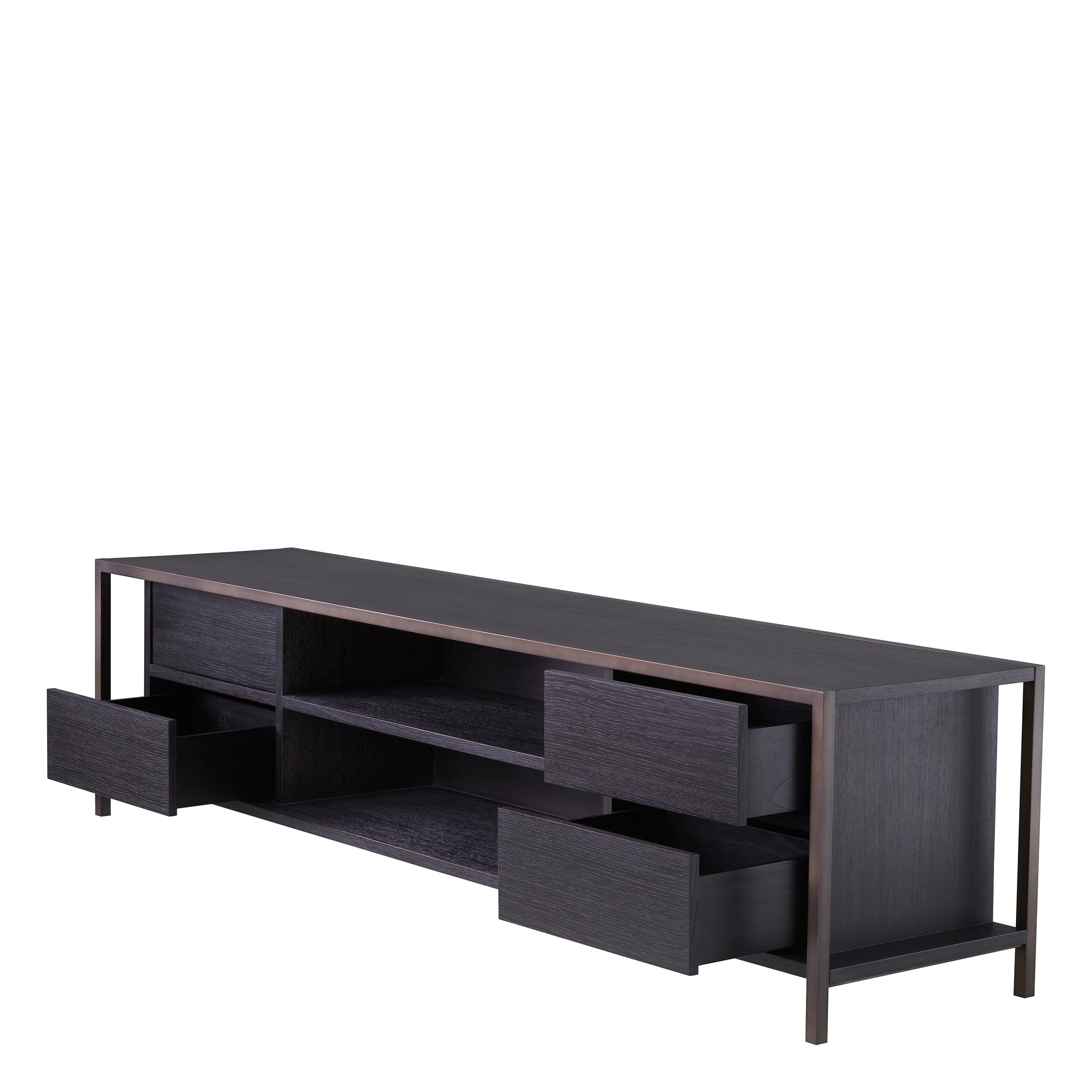 TV meubel Wilmot - Charcoal grey