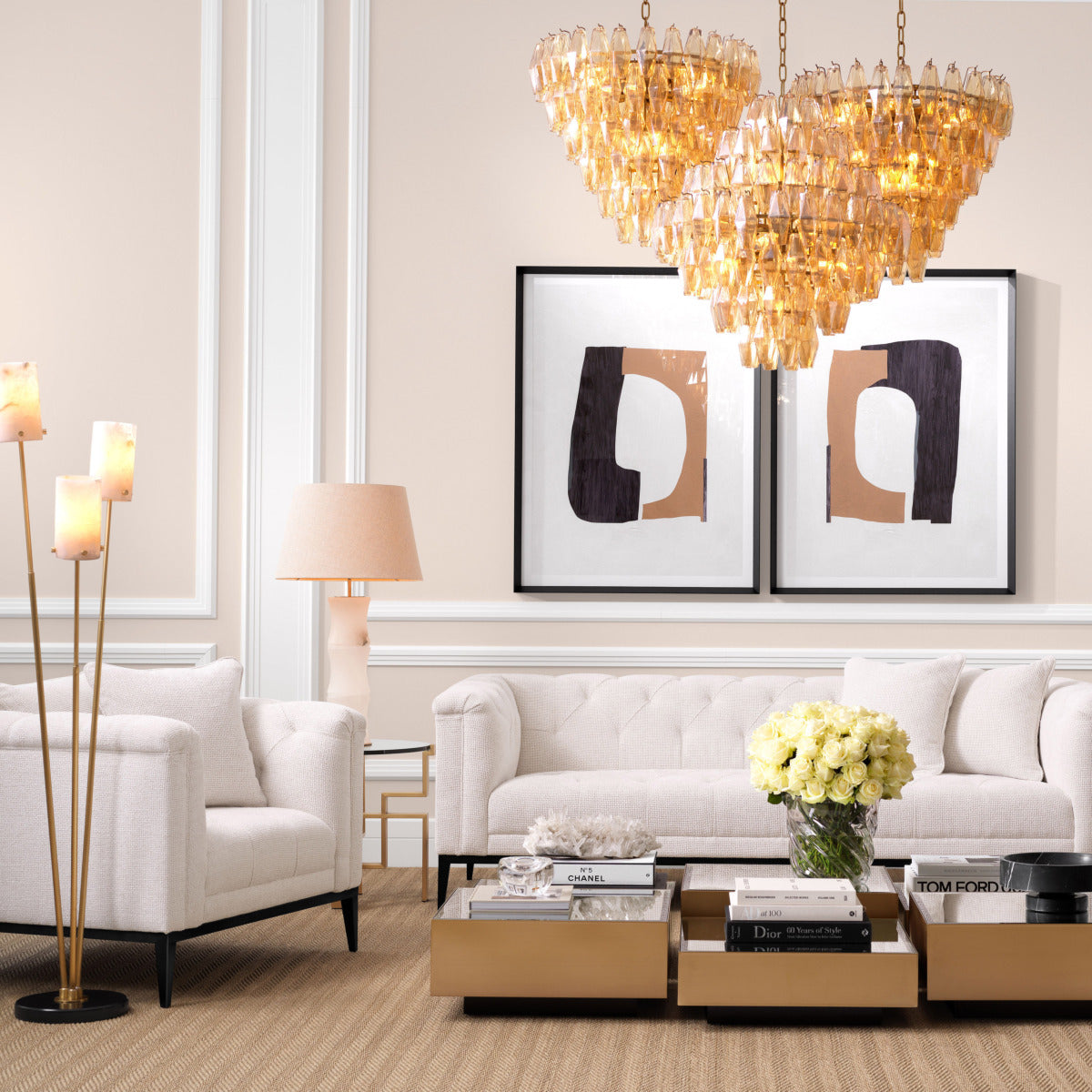 Fauteuil Cesare - Lyssa off-white