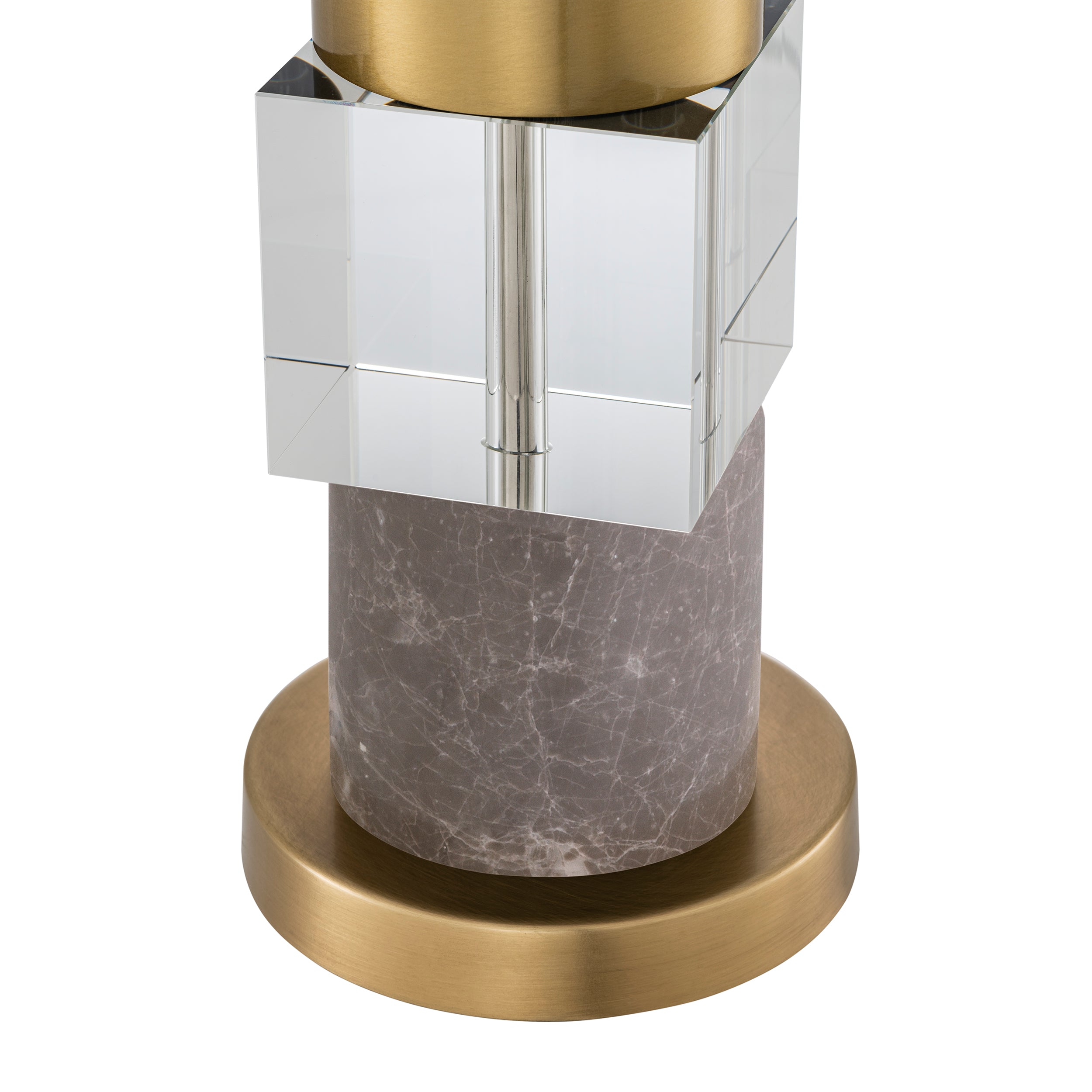 Tafellamp Cullingham - Grijs marmer