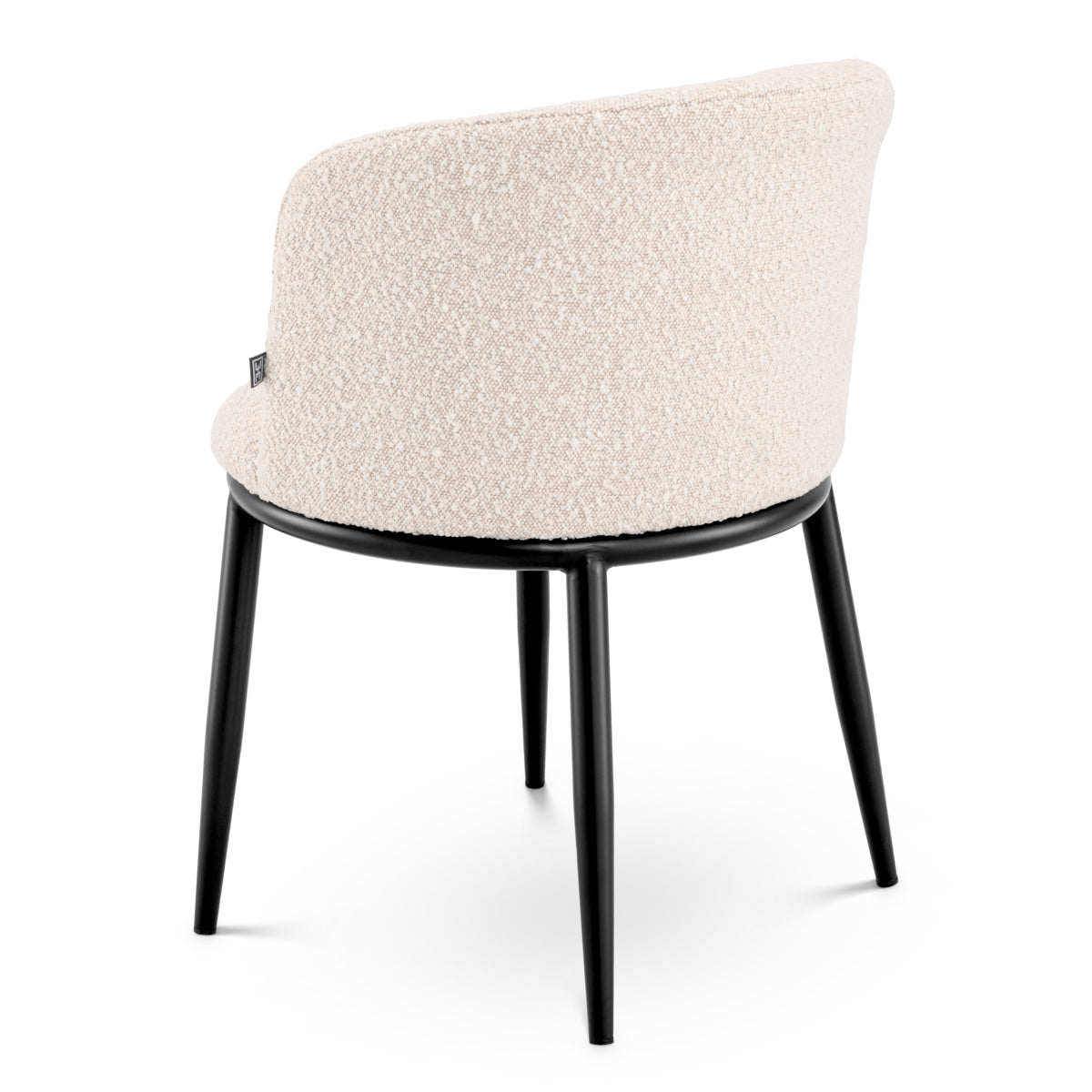 Eetkamerstoel Filmore - Bouclé cream (set van 2)