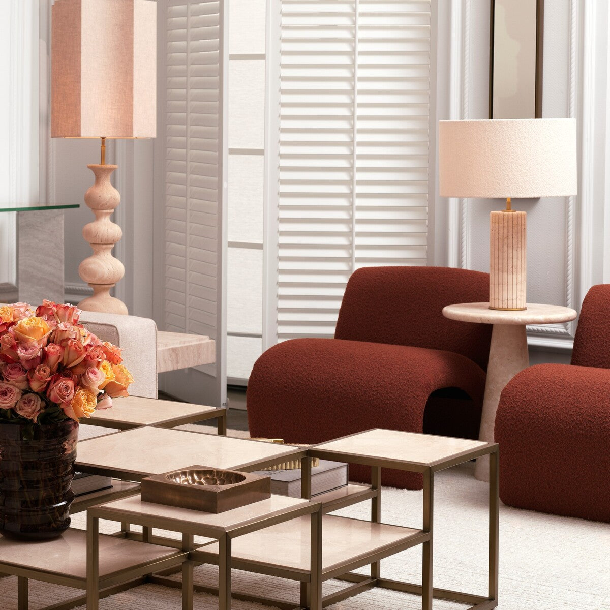 Tafellamp Giova - Rond