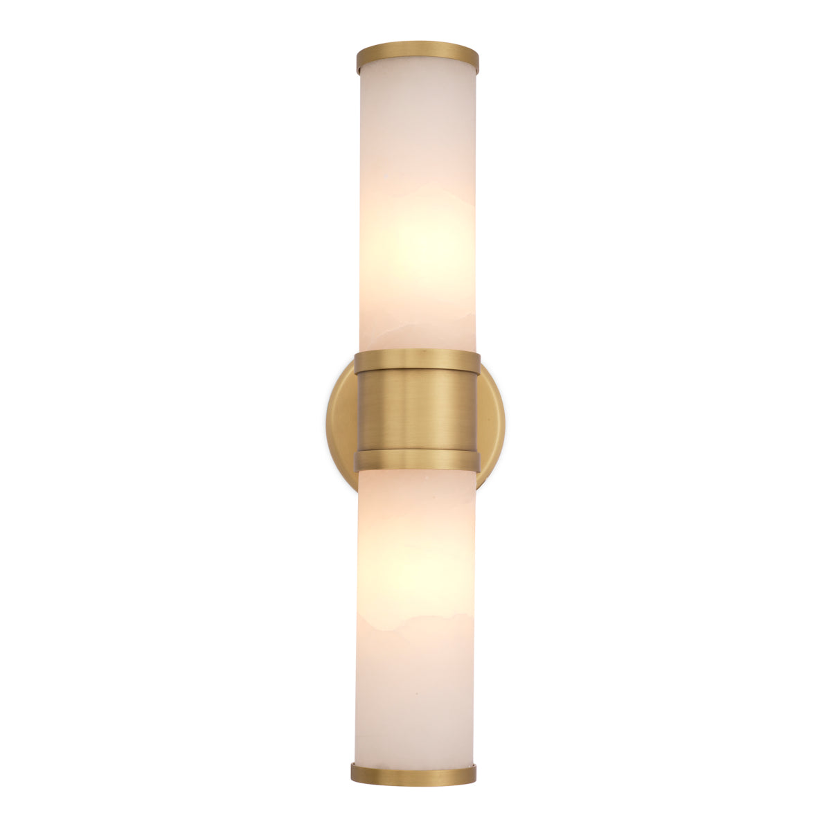 Wandlamp Claridges - Dubbel - Alabaster