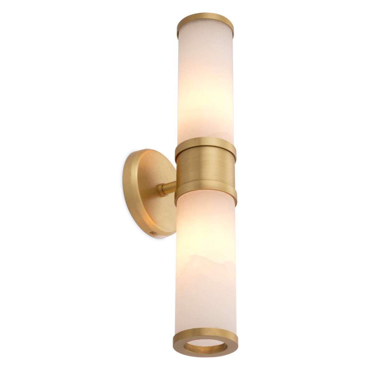 Wandlamp Claridges - Dubbel - Alabaster