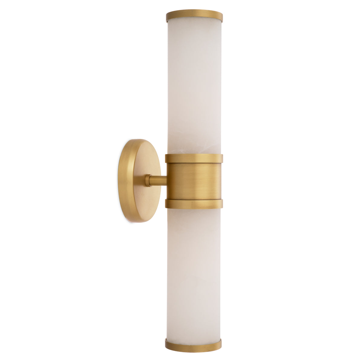 Wandlamp Claridges - Dubbel - Alabaster