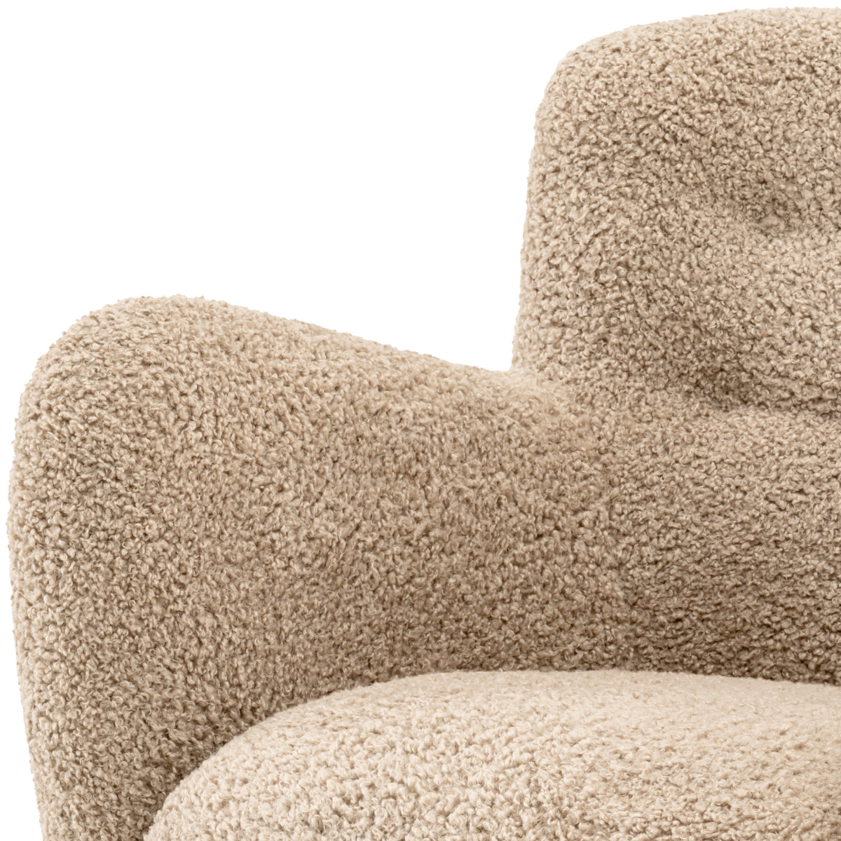 Fauteuil Bixby - Canberra sand