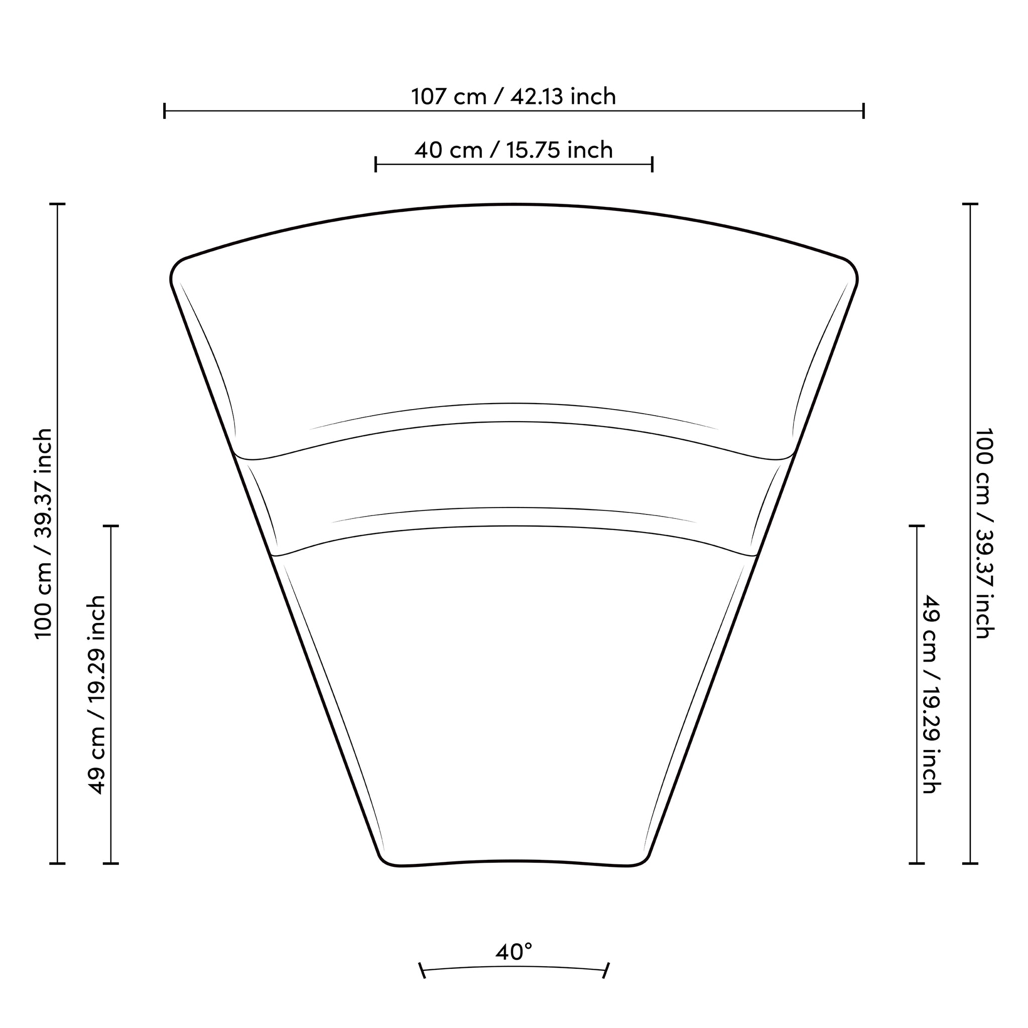 Sofa Lindau Inside Corner - Lyssa off-white