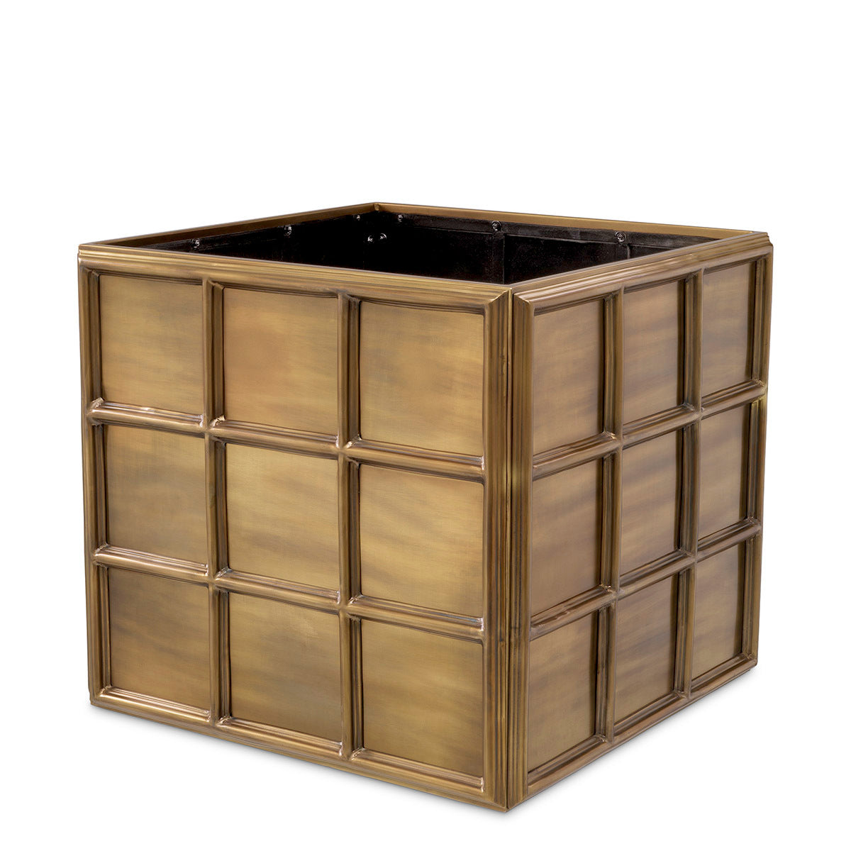 Plantenbak Grid M - Brass