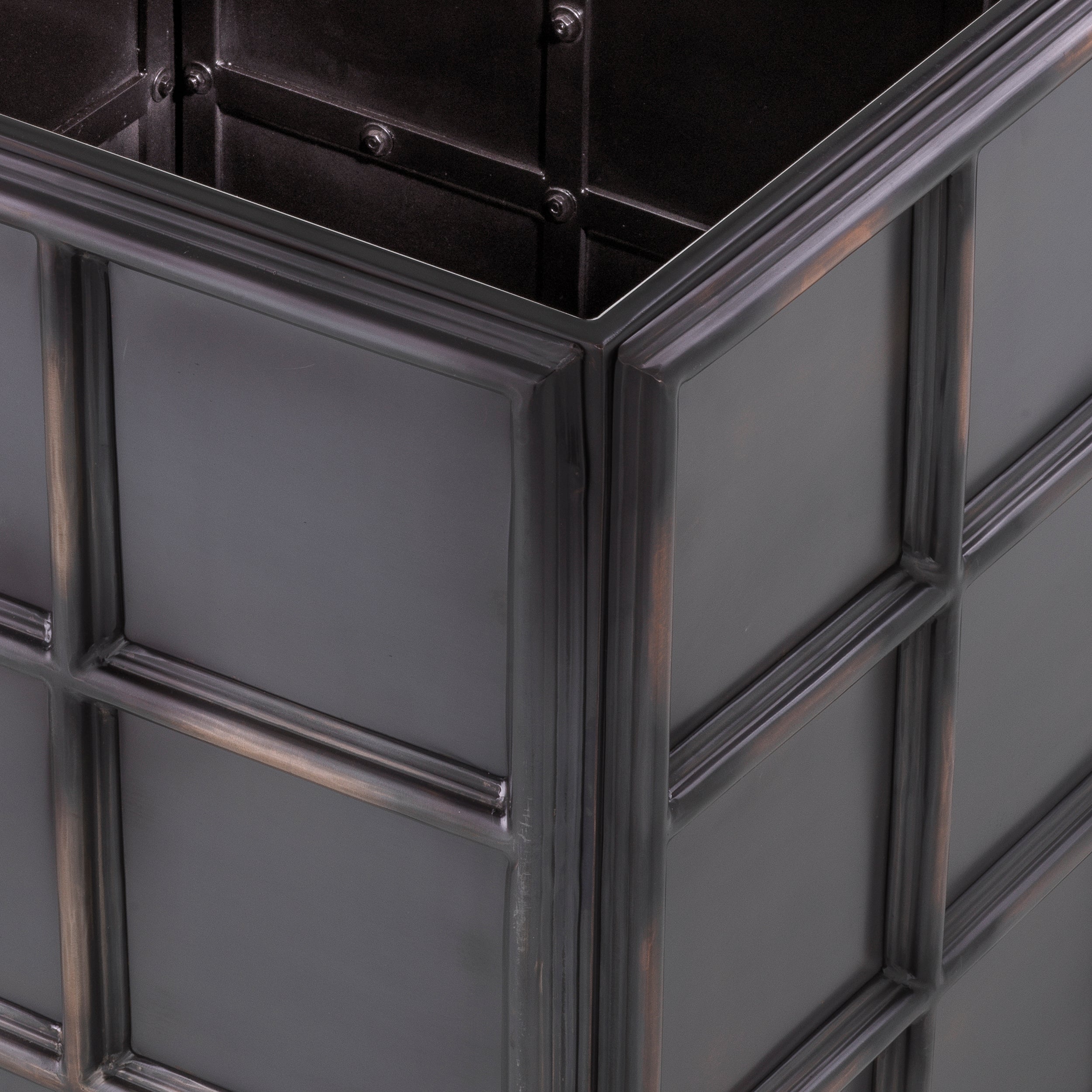 Plantenbak Grid M - Bronze