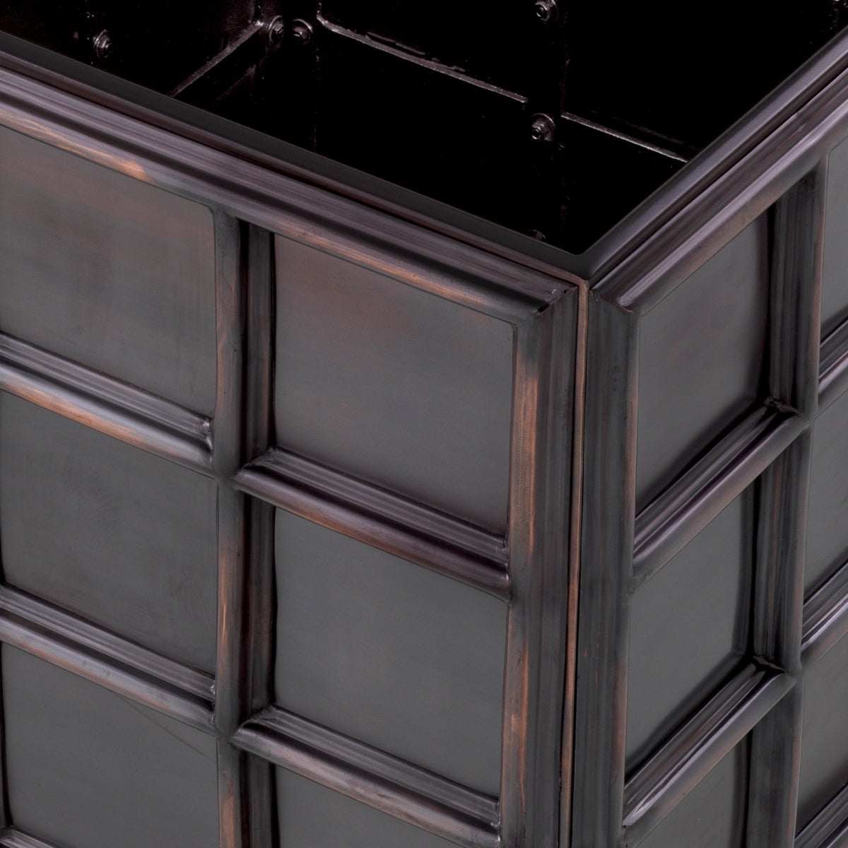 Plantenbak Grid S - Bronze