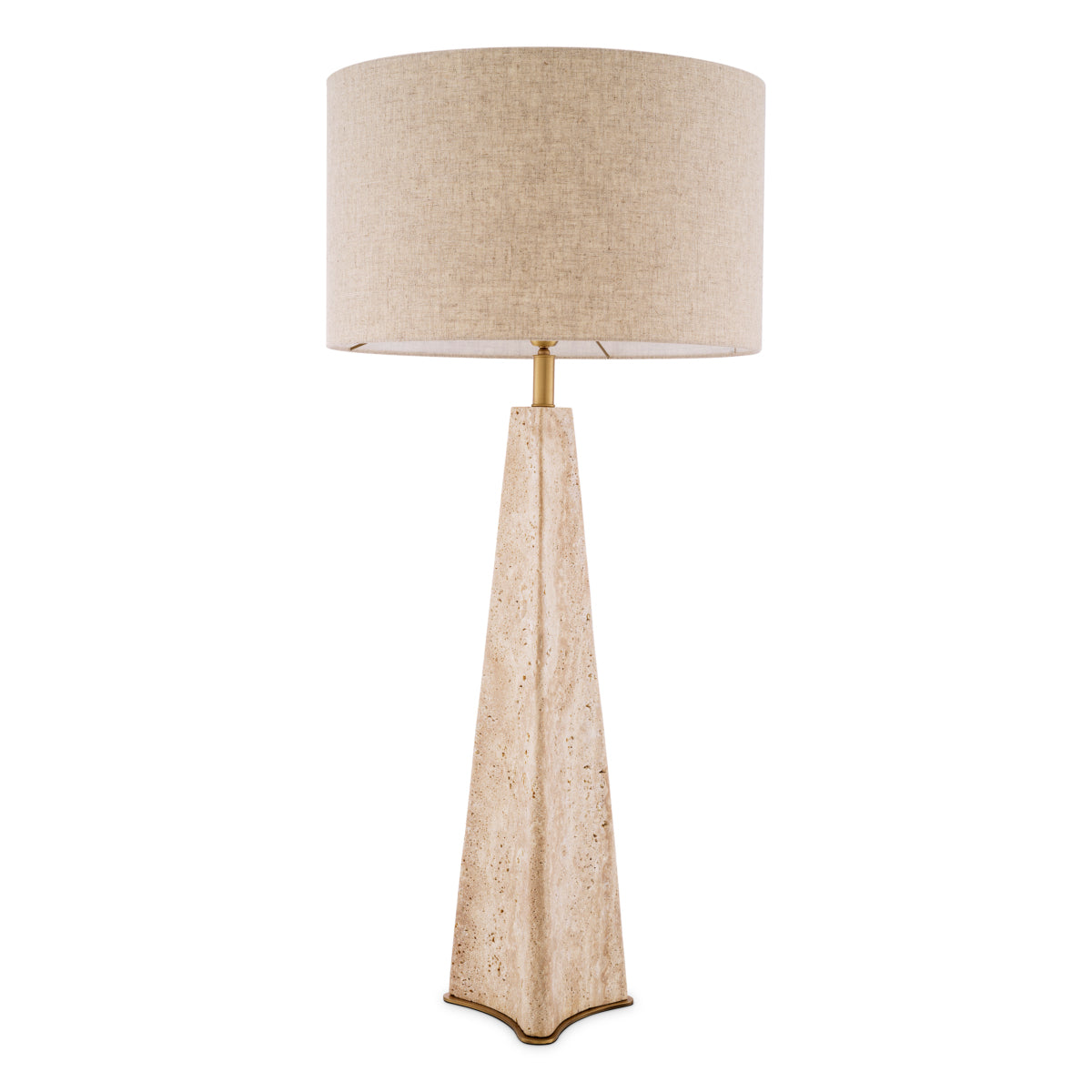 Tafellamp Benson - Travertine