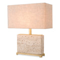 Tafellamp Newton - S - Travertine