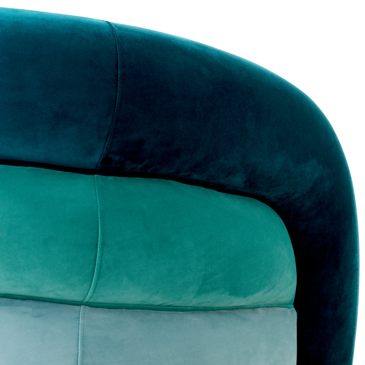Draaifauteuil Novelle - Green velvet