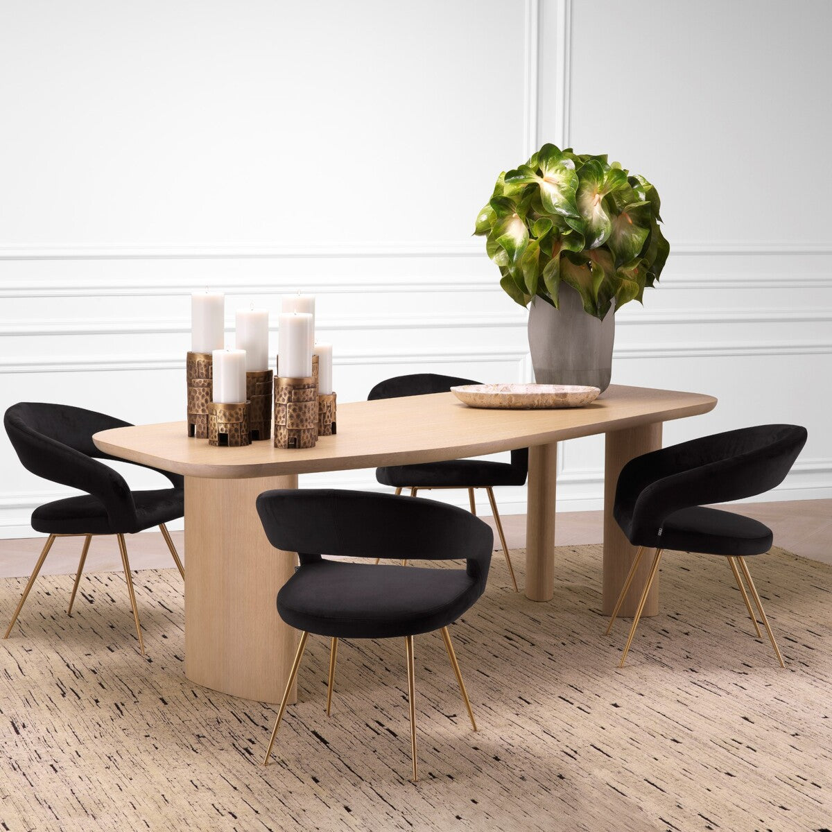 Eettafel Flemings - Natural