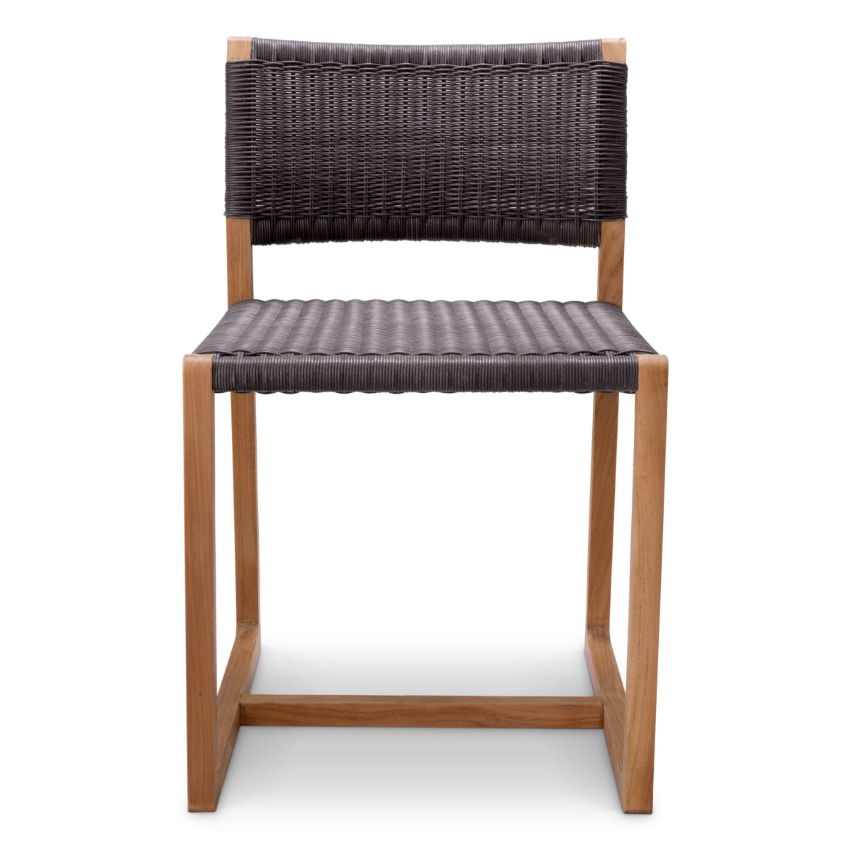 Buiten Eetkamerstoel Griffin - Black weave