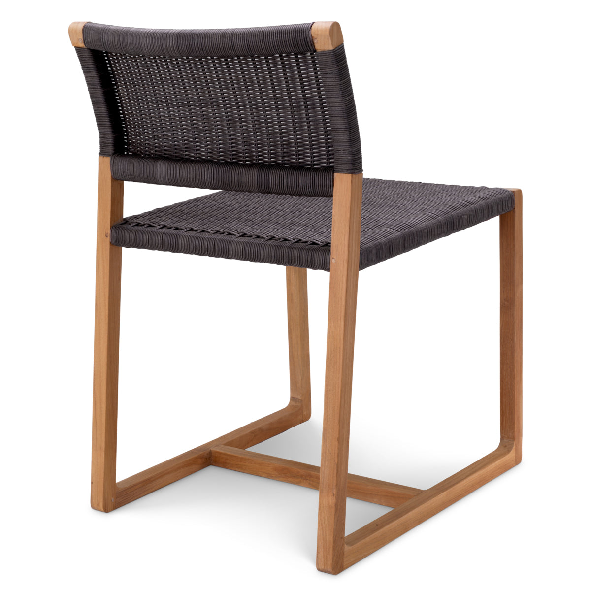 Buiten Eetkamerstoel Griffin - Black weave