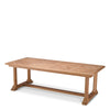 Buiten Eettafel Bell Rive - Natural teak