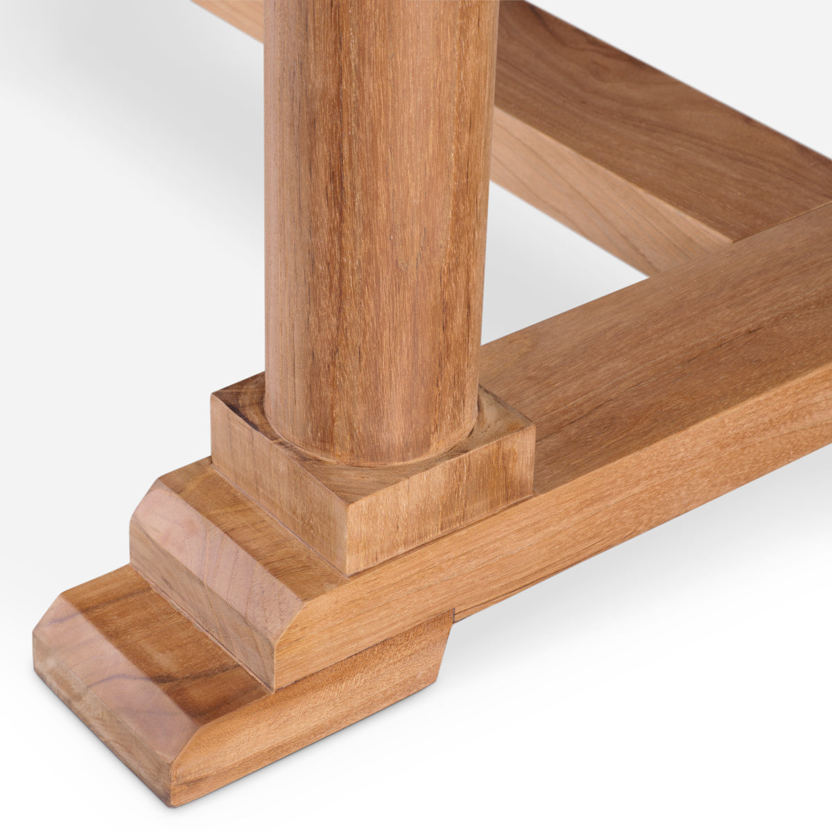 Buiten Eettafel Bell Rive - Natural teak
