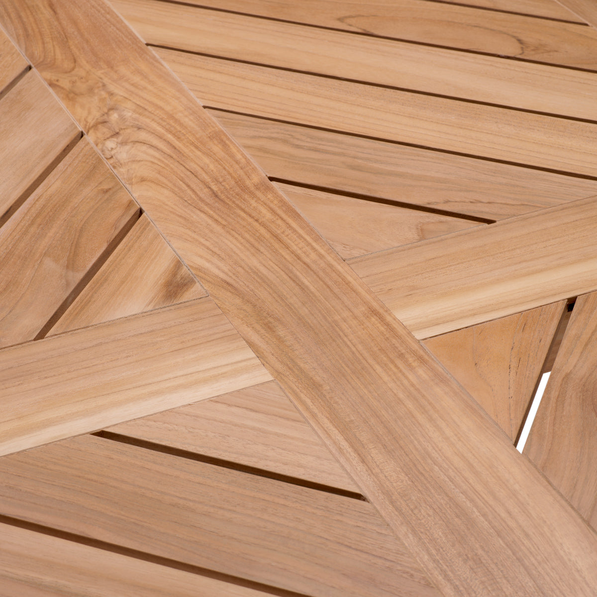 Buiten Eettafel Bell Rive - Natural teak