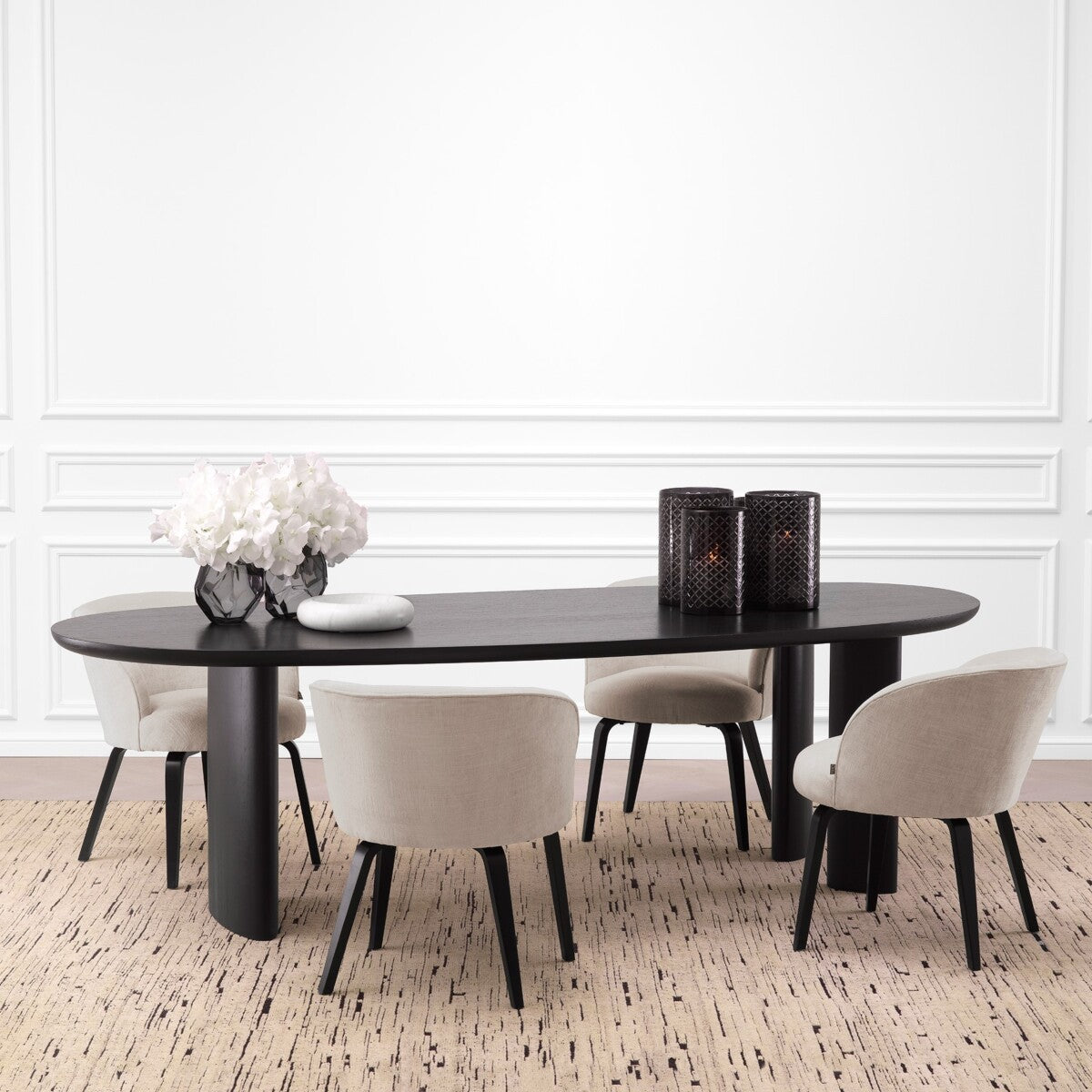 Eettafel Lindner - Black
