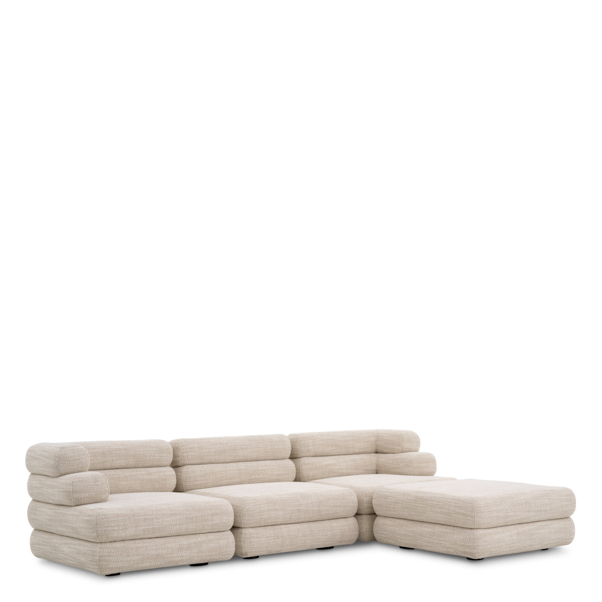 Modulaire bank Malaga - Skyward sand - Ottoman