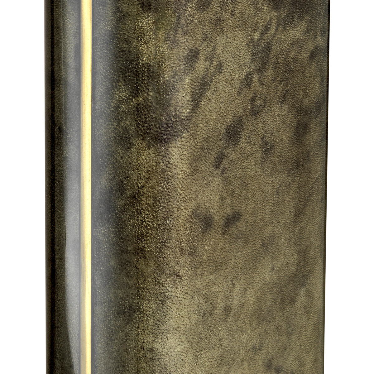 Bijzettafel Manuel - Brown leather