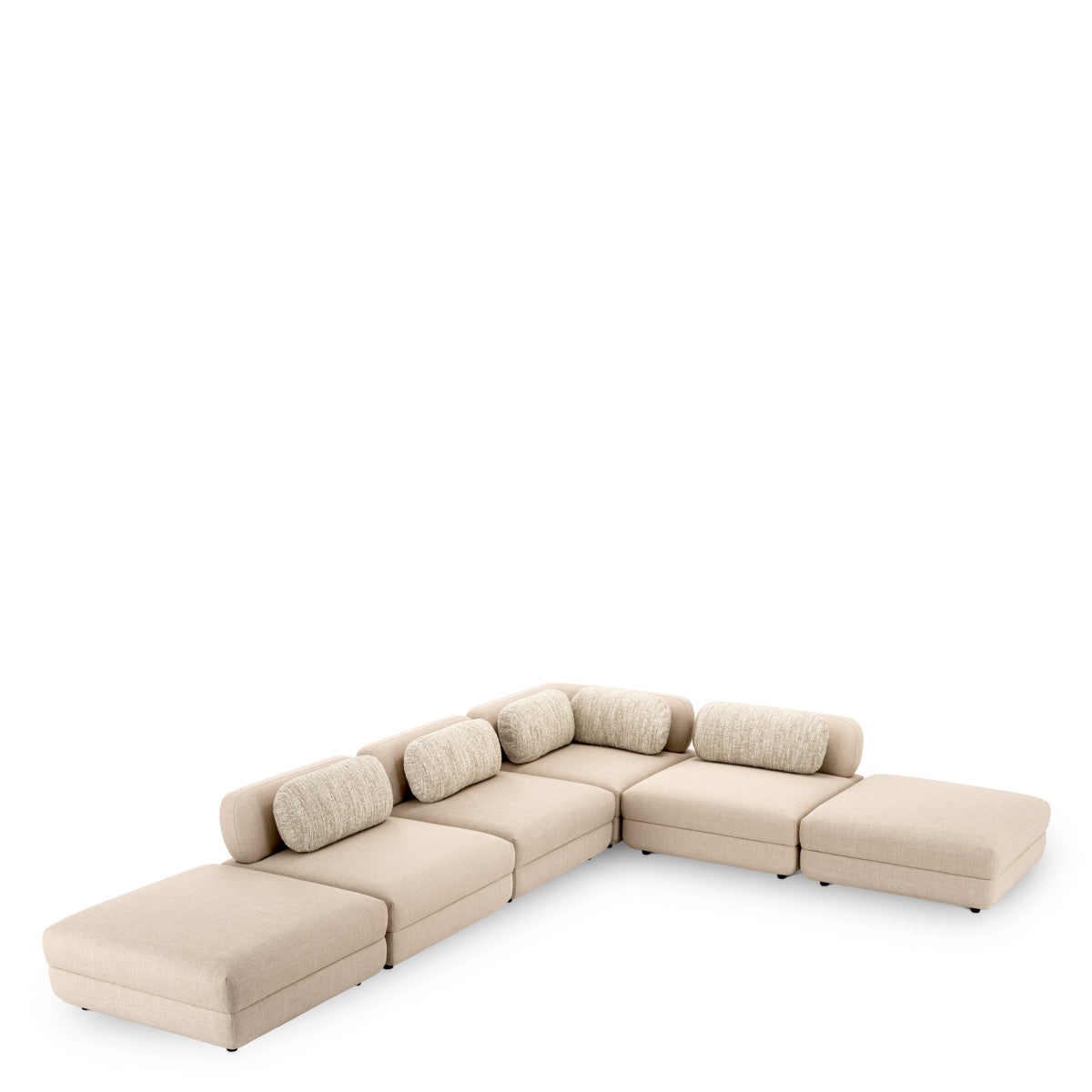 Modulaire bank Paulo - Scalea sand - Ottoman