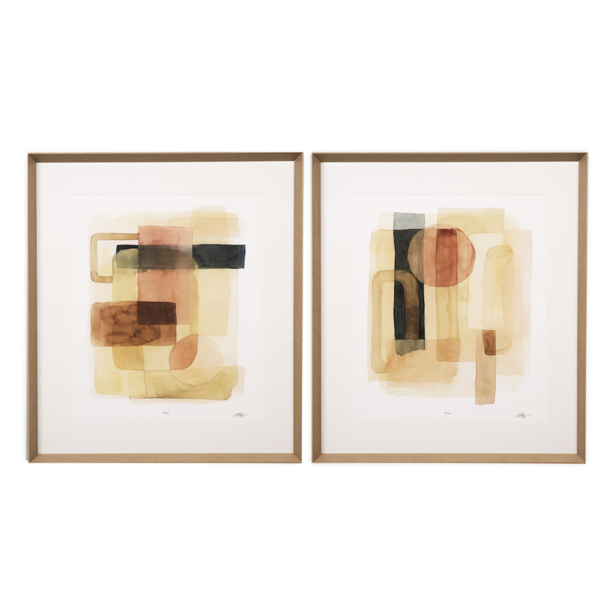 Print 'Sand Shaped by Grace Popp' (set of 2)