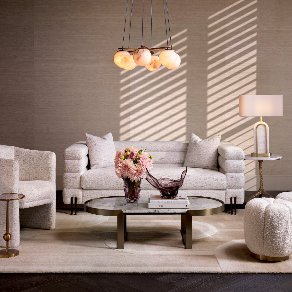 Sofa York - S - Seashell off-white