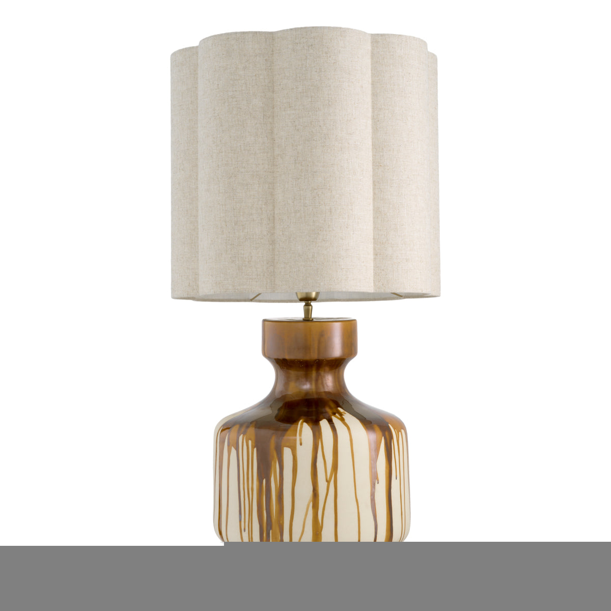 Tafellamp Lorena - Bruin