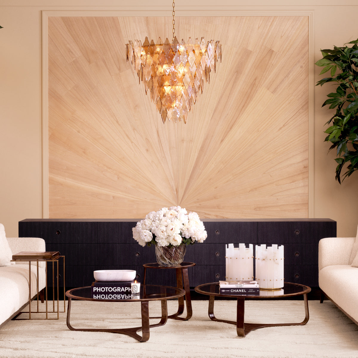 Ladekast Dimitrios - Charcoal oak