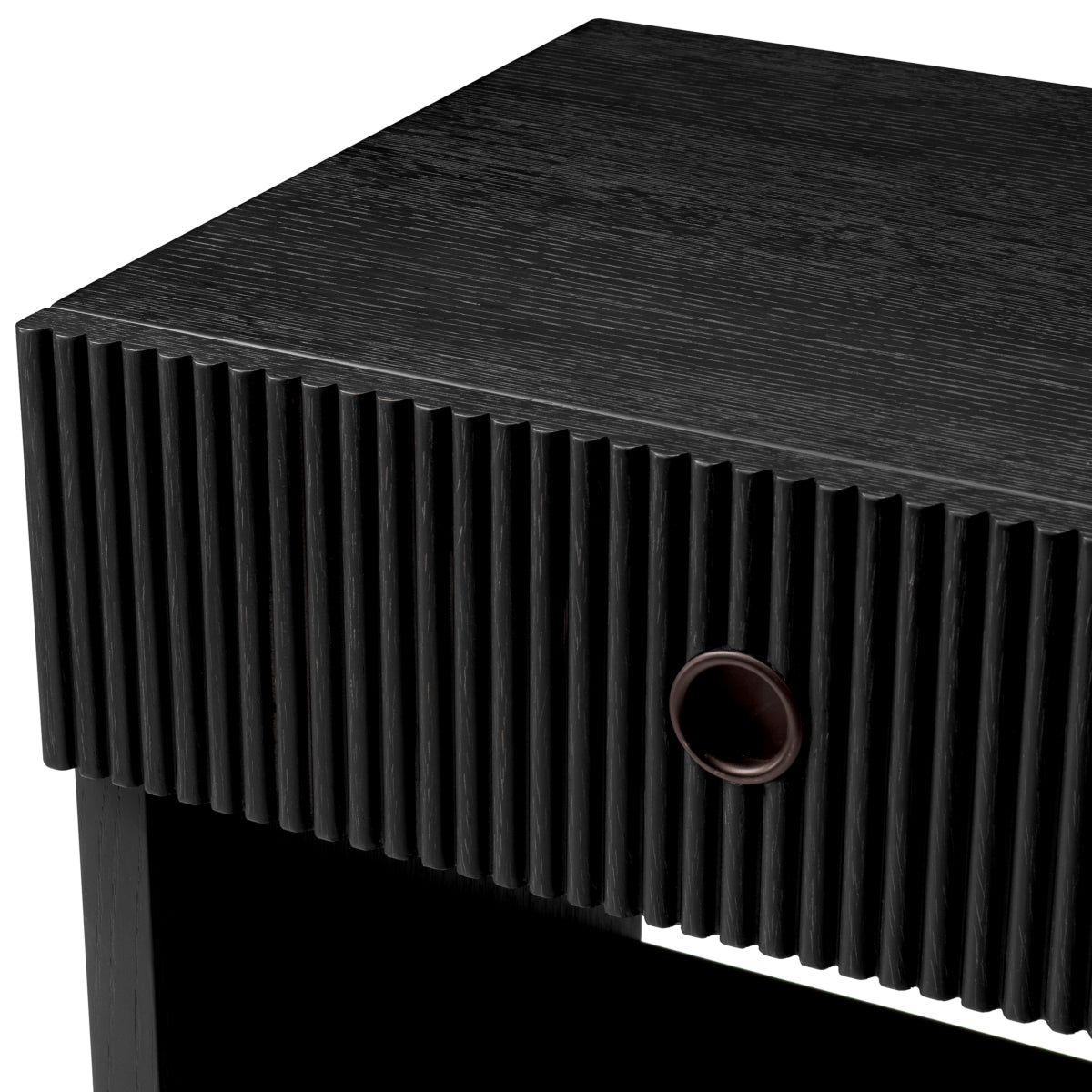 Nachtkastje Dimitrios - Charcoal oak