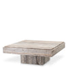 Salontafel Sartoria - Zilver travertine
