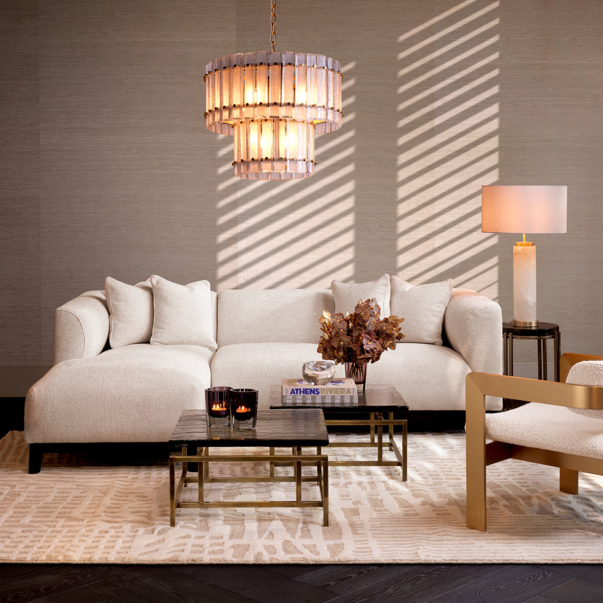 Sofa Corso Lounge - Lyssa off-white - Links