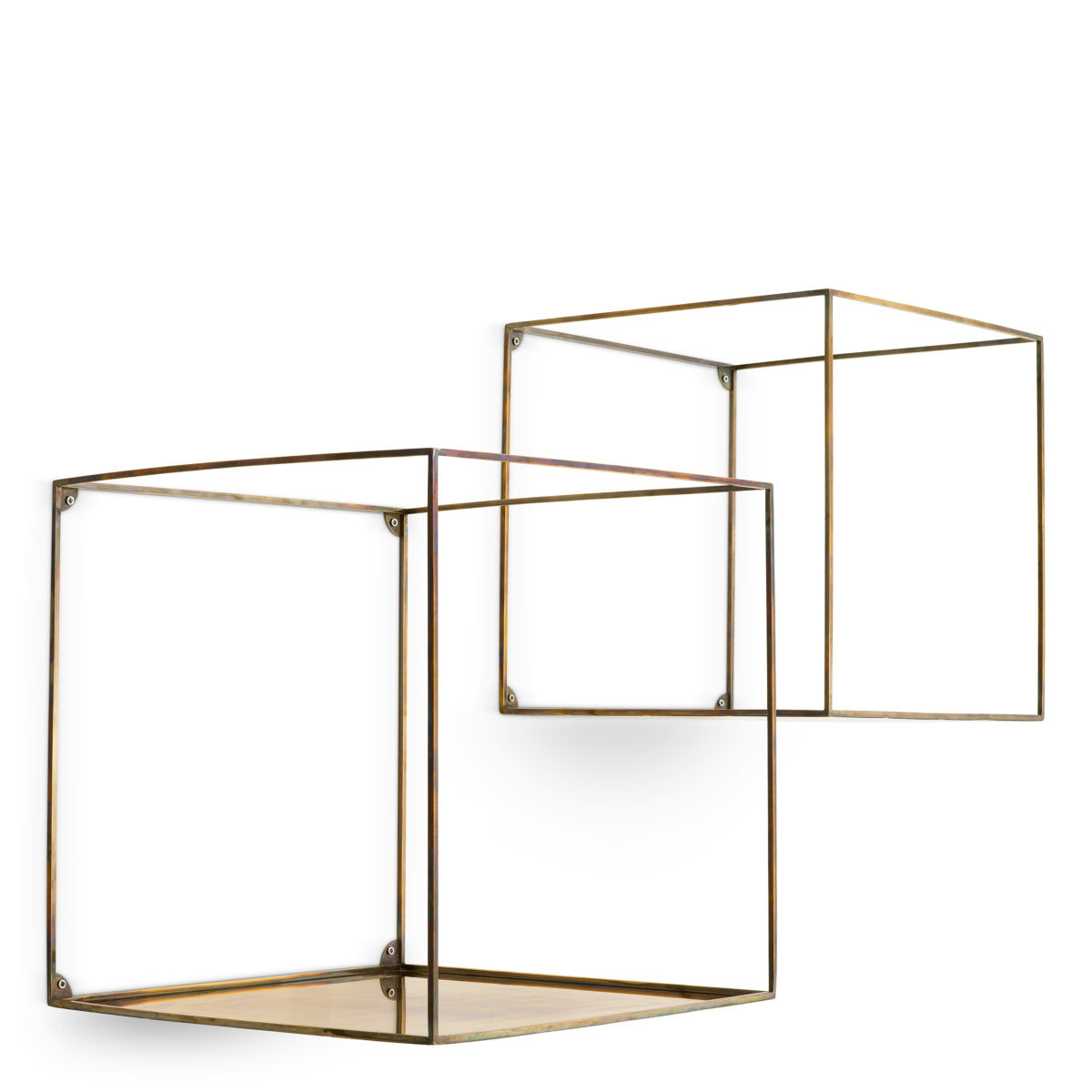 Wandrek Deco - Vierkant - (set van 2)