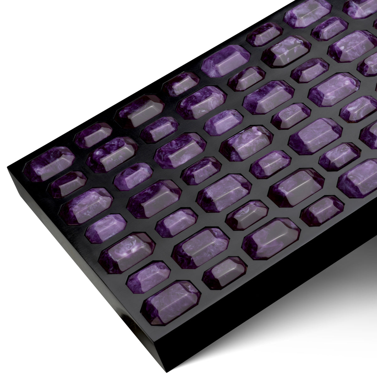 Box Lucida - L - Faux amethyst