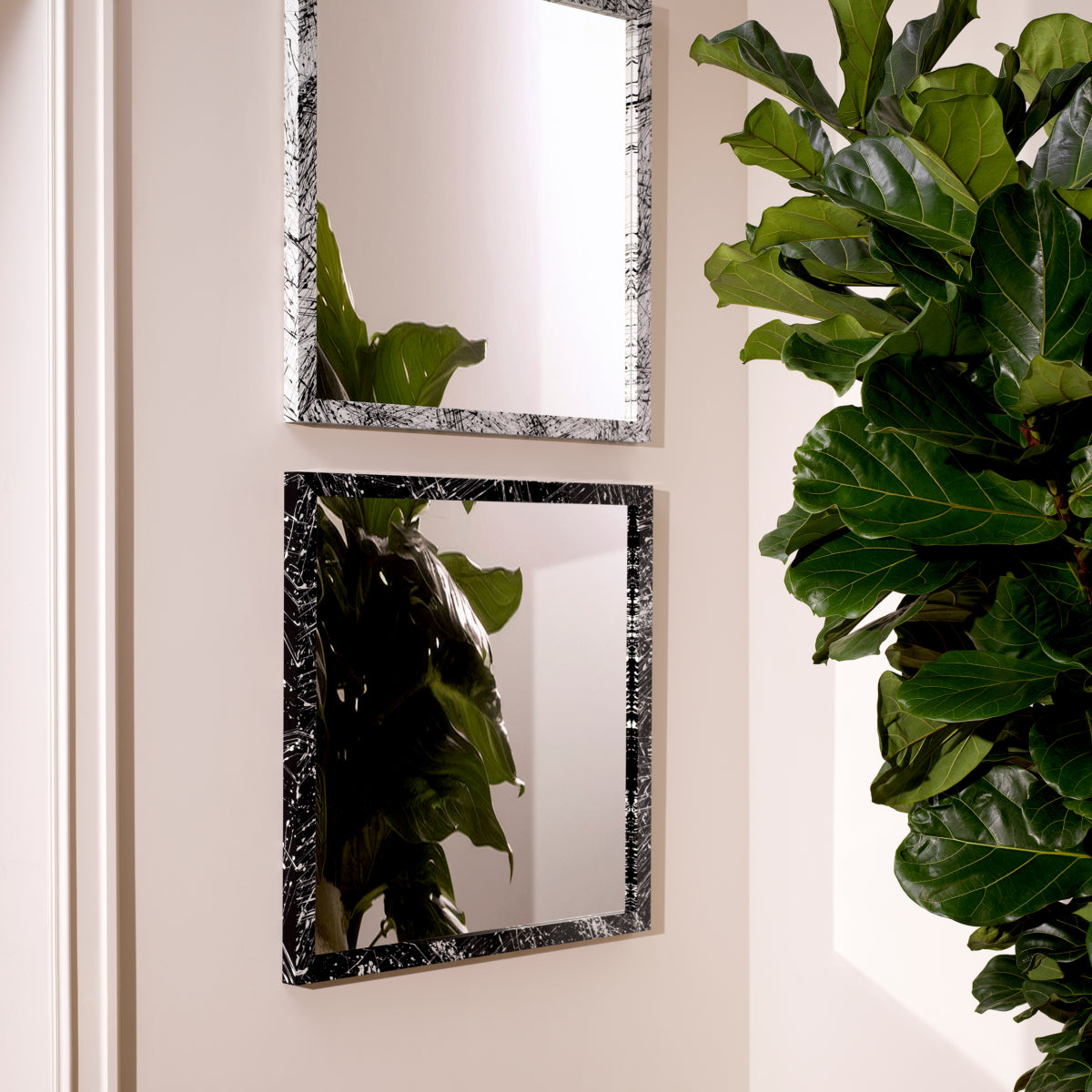 Spiegel Reflection - White finish