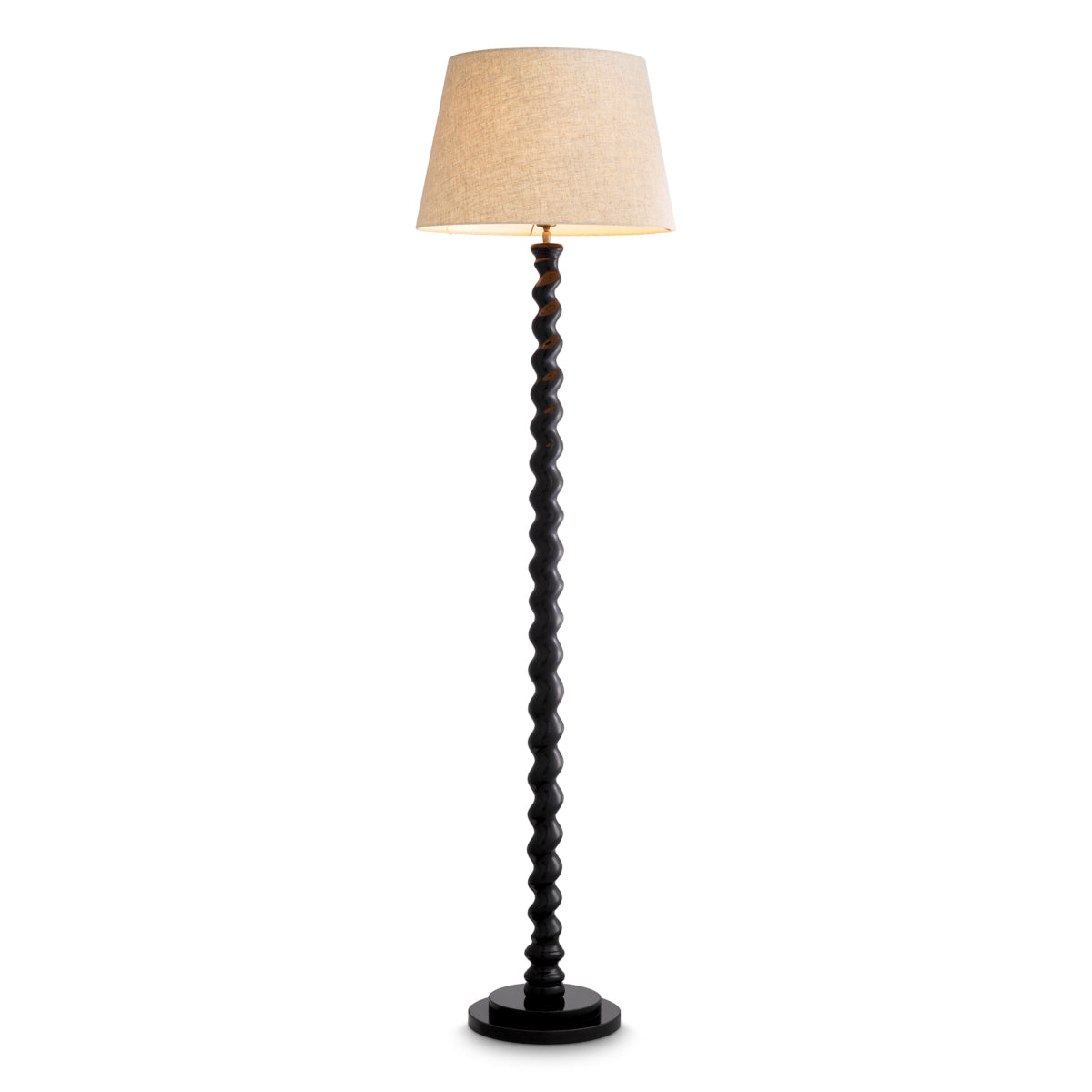 Vloerlamp Massimo - Zwart