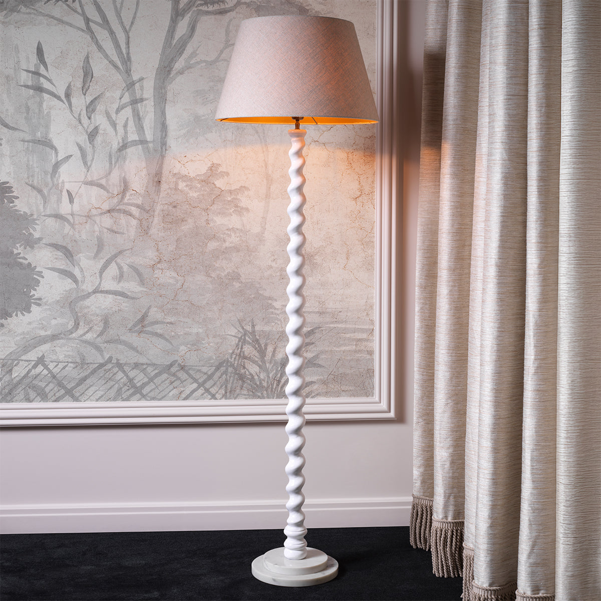 Vloerlamp Massimo - Wit