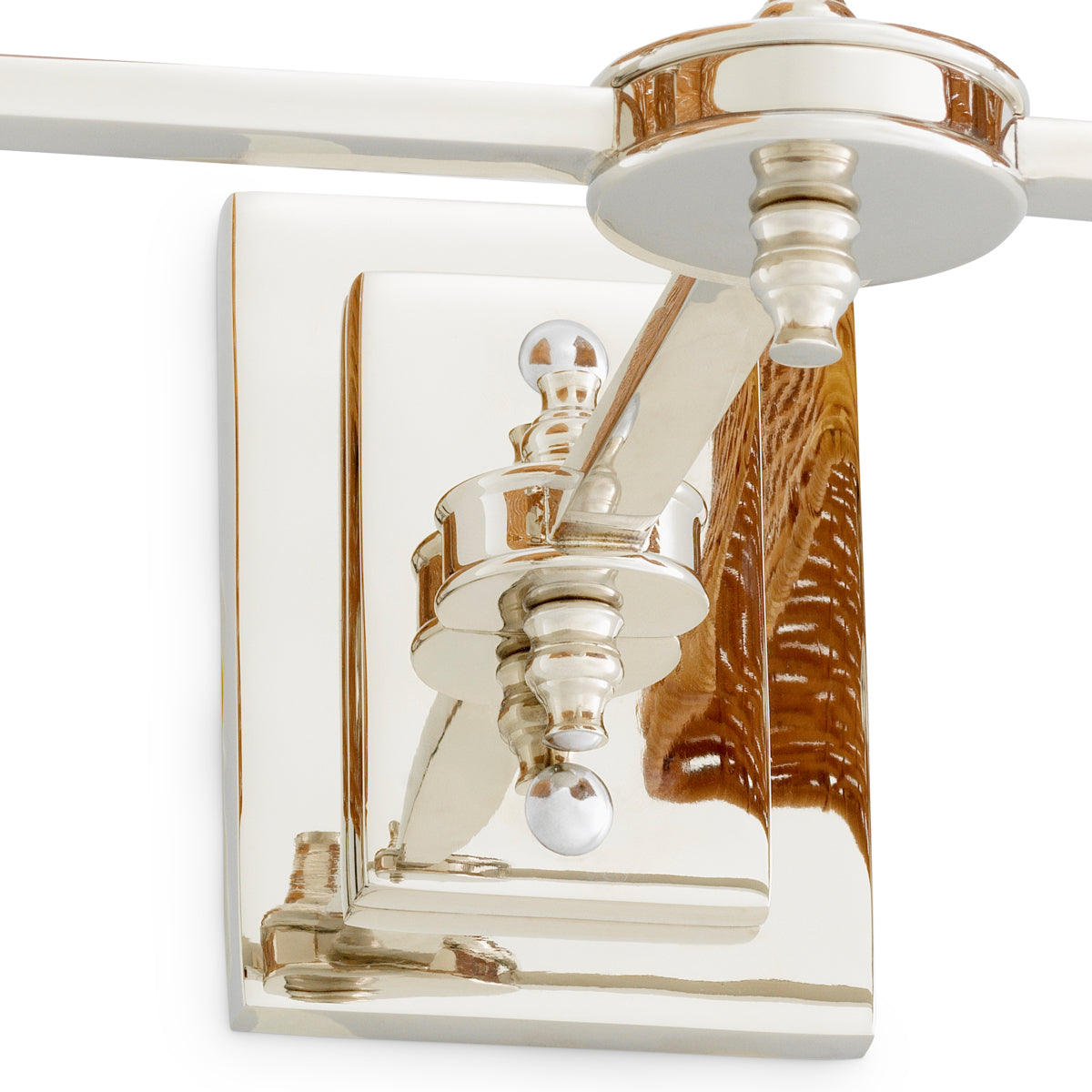 Wandlamp Lexington - Dubbel - Nickel finish