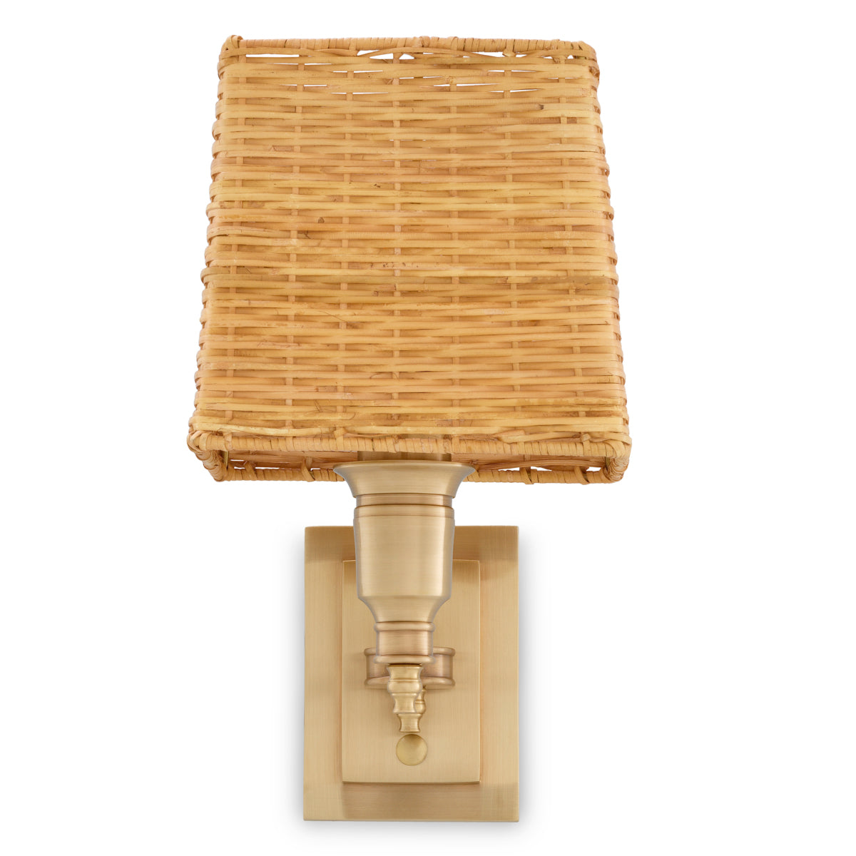 Wandlamp Lexington - Singel - Antique brass finish