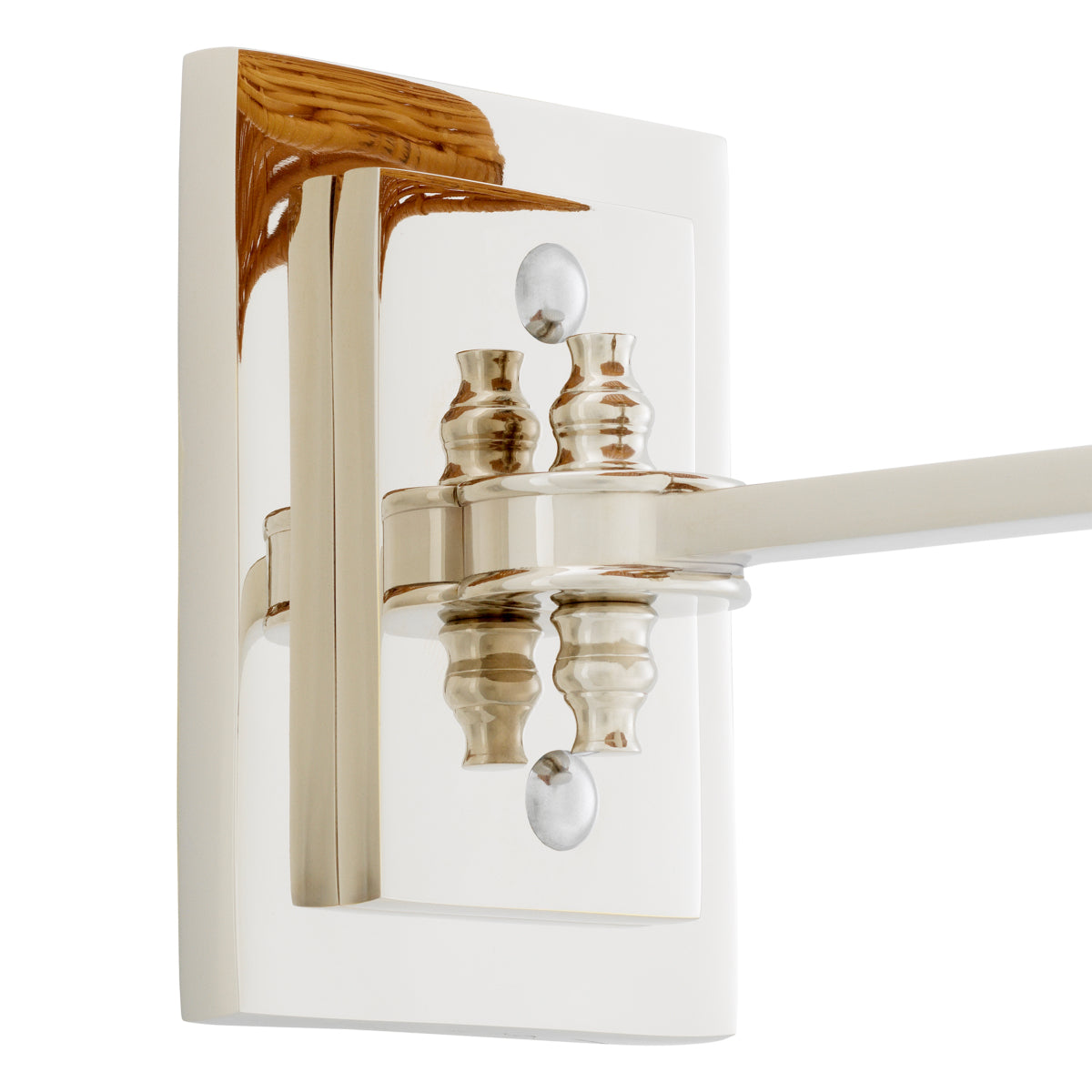 Wandlamp Lexington - Singel - Nickel finish