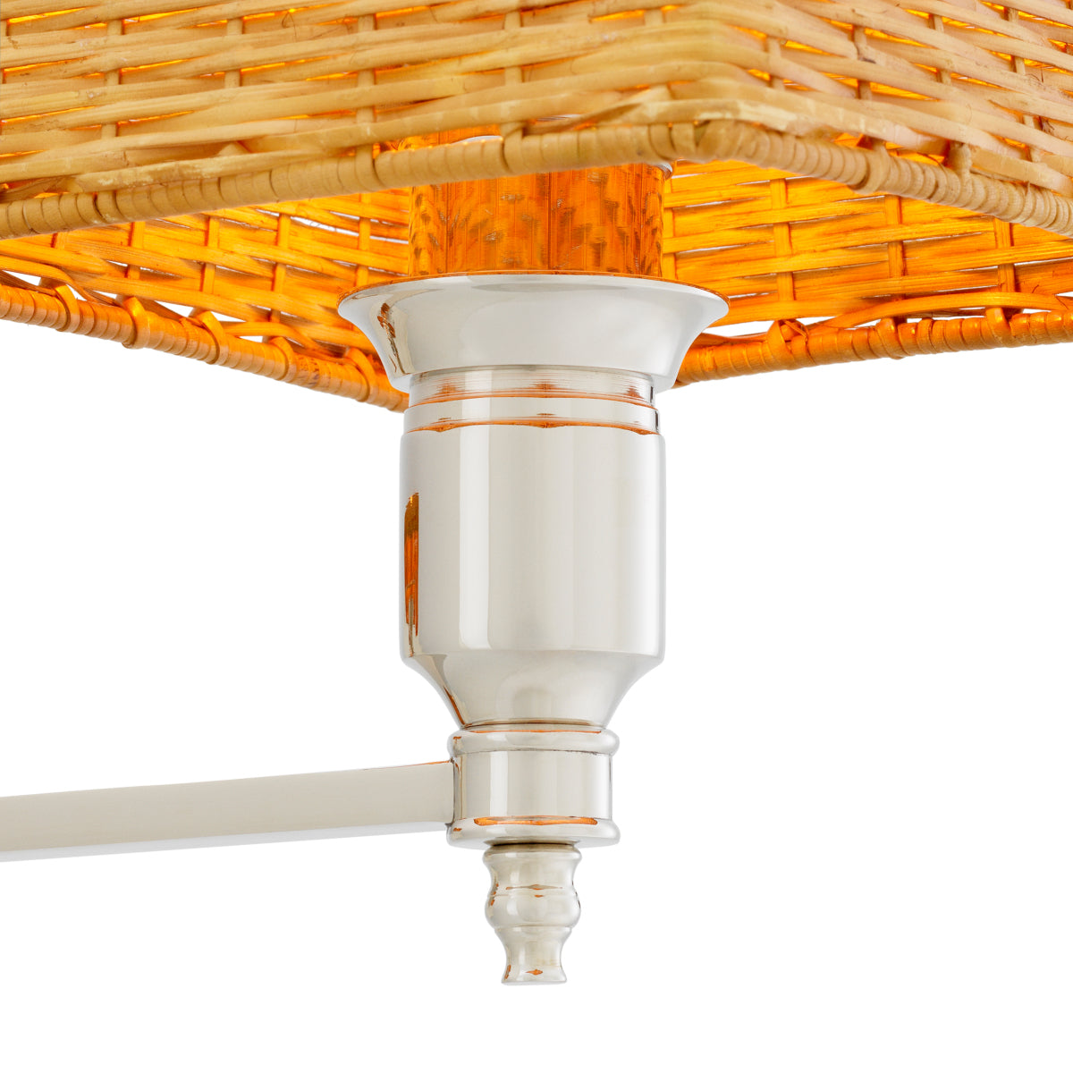 Wandlamp Lexington - Singel - Nickel finish