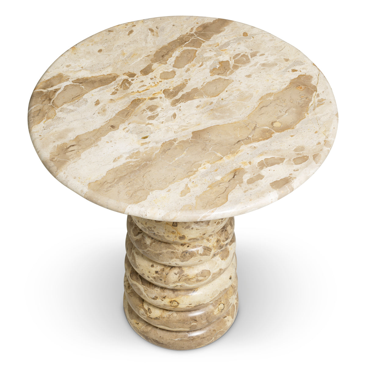 Bijzettafel Lerici - Chocolate marble