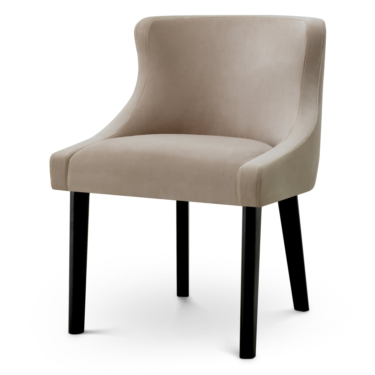Eetkamerstoel Chavelle - Torrin natural velvet